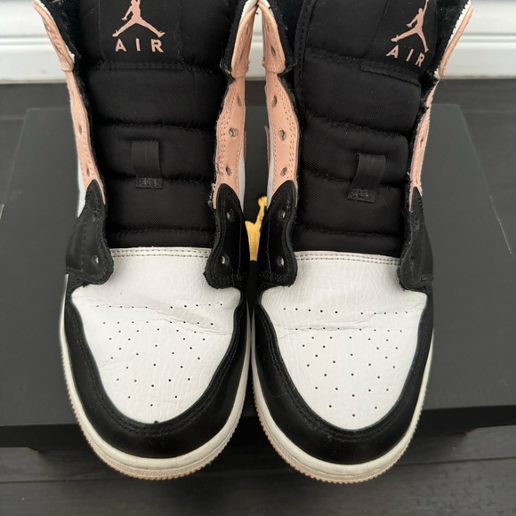 Nike Jordan 1 Mid Arctic Orange Black Toe (GS) - Picture 4 of 10